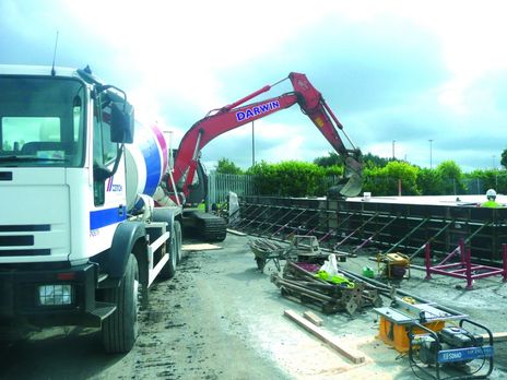 Concreting works